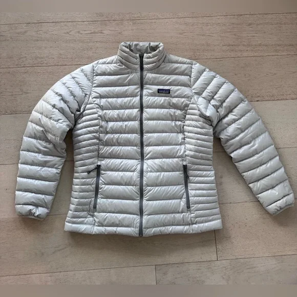 Patagonia Down Sweater Jacket Feather gray XL - Picture 4 of 10